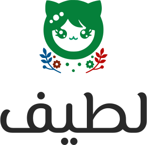 لطيف logo design