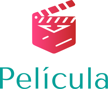 Película logo design