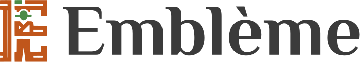 création de logo Emblème