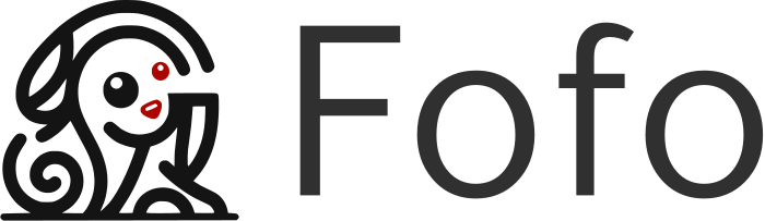 design de logotipo Fofo