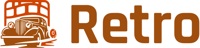 diseño de logotipo Retro
