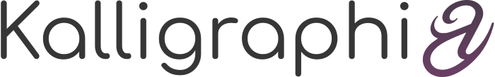 Kalligraphie Logo-Design