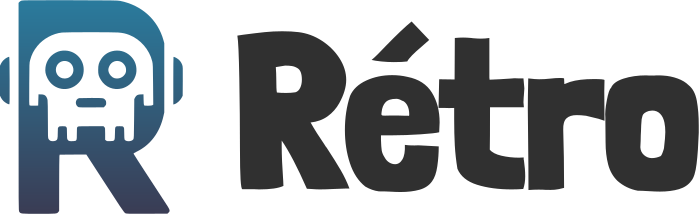 création de logo Rétro