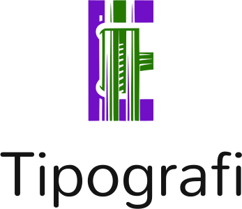 desain logo Tipografi