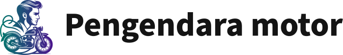 desain logo Pengendara motor