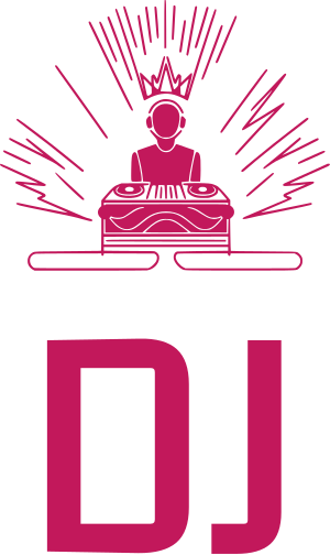design del logo DJ