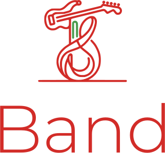 design del logo Band