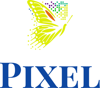 Pixel logo design
