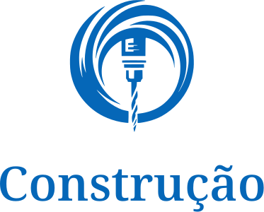 Construção logo design