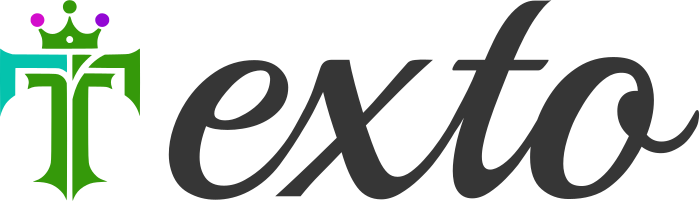 Texto logo design