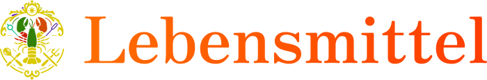 Lebensmittel logo design