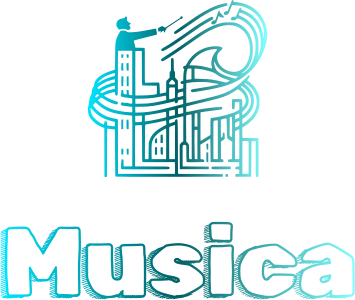 Musica logo design