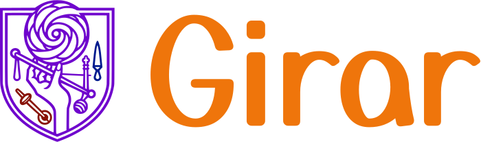 Girar logo design