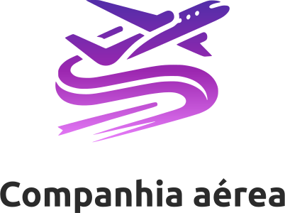 Companhia aérea logo design