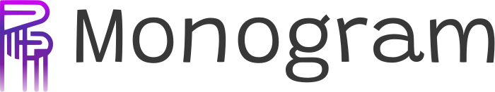 Monogram logo design