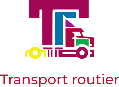 Transport routier logo design