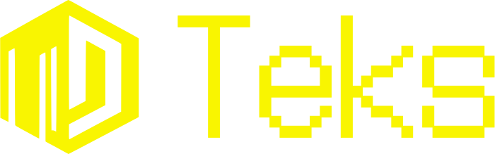 Teks logo design