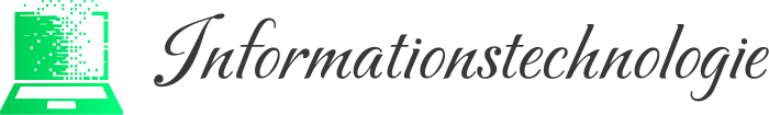 Informationstechnologie logo design