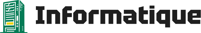 Informatique logo design