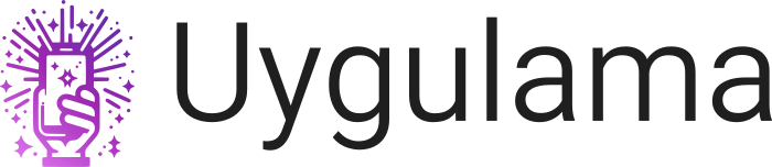 Uygulama logo design