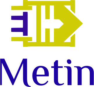 Metin logo design