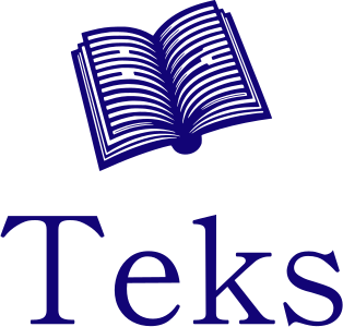 Teks logo design