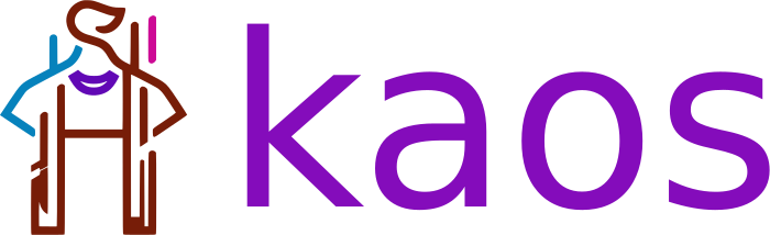 kaos logo design