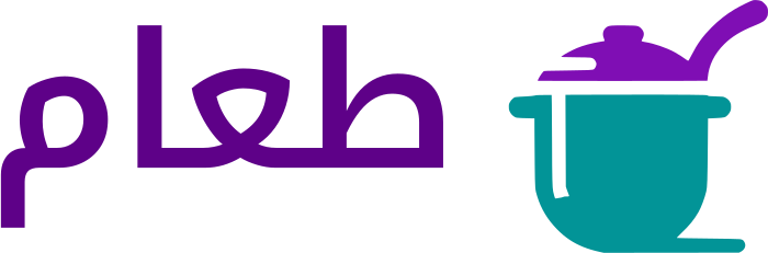 طعام logo design