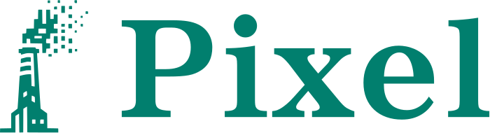 Pixel logo design