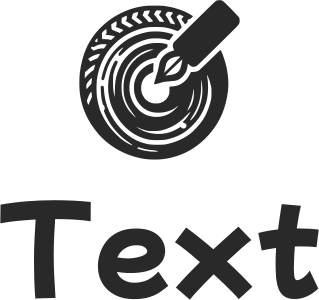 Text logo design