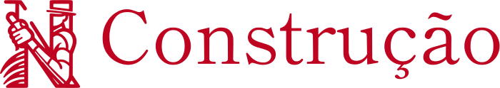Construção logo design