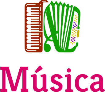 Música logo design