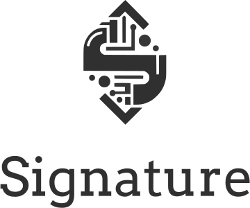 Signature logo design