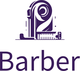 Barber logo design