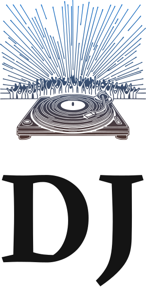 design de logotipo DJ