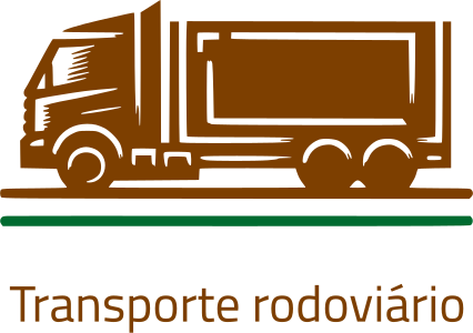 design de logotipo Transporte rodoviário