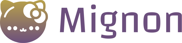 création de logo Mignon