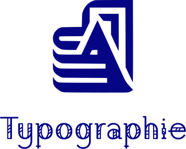 création de logo Typographie