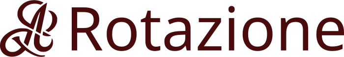 design del logo Rotazione