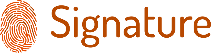 création de logo Signature