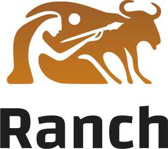 design del logo Ranch