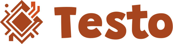 design del logo Testo