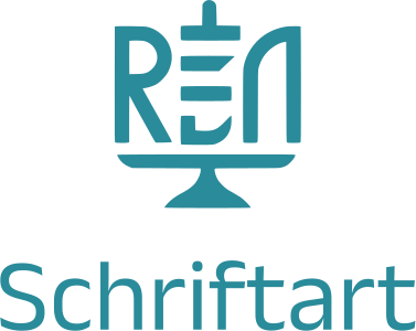 Schriftart Logo-Design