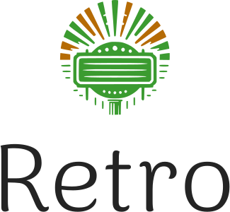 Retro logo design