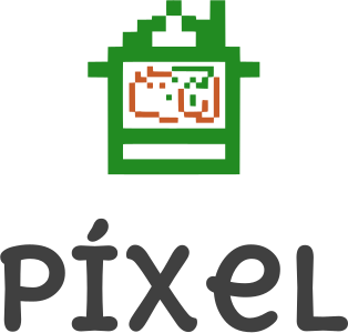 diseño de logotipo Píxel