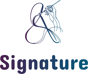 Signature logo design