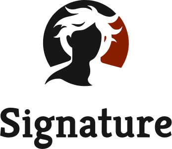 Signature logo design