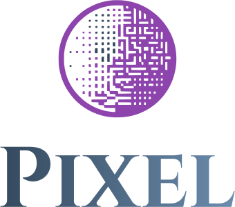 design de logotipo Pixel