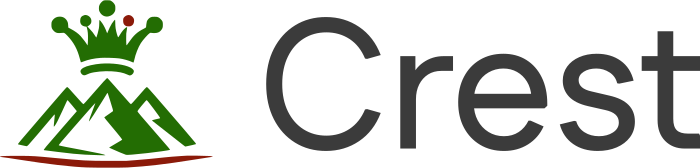 Crest logo design
