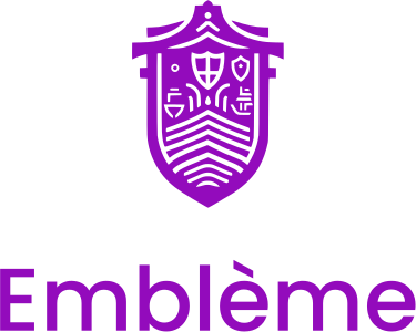 création de logo Emblème